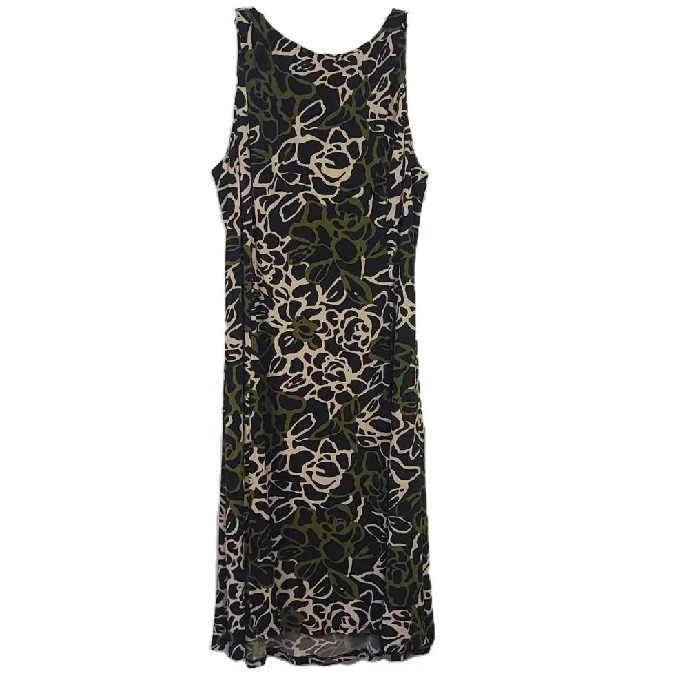 NWT DANNY AND NICOLE 2 Piece Women's Floral Midi Dress with Jacket Size 2X - Picture 6 of 16